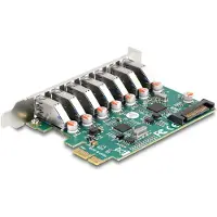 DeLOCK PCI Express x1 Card to 7 x external USB 5 Gbps Type-A female