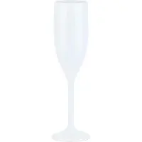 Relaxdays 12x champagneglazen, Wijnglazen, Wit