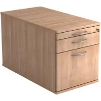 Hjh OFFICE PRO SIGNA TC20 BM - Rolcontainer Hout Walnoot met ophangsysteem Metalen handgreep
