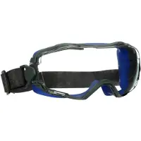 3M GG6001NSGAF-BLU Ruimzichtbril Met anti-condens coating, Met anti-kras coating Blauw