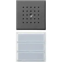 Gira Bel + deurintercom, 126167 Audio-intercomsysteem antraciet (Bedraad)