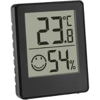 TFA-Dostmann Digitales Thermo-Hygrometer 30.5039.01.03 Thermo- en hygrometer Zwart