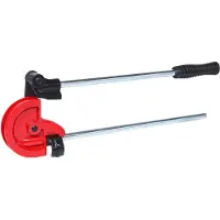 Ks Tools buigapparaat voor buizen, model 122.1016, 440 mm, geschikt voor koper, messing en staalbuizen, gewicht 1330 gram