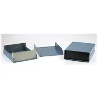 Hammond Electronics 1458VG4 Instrumentbehuizing 203 x 254 x 101 Aluminium Zwart 1 stuk(s)