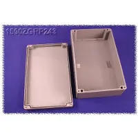 Hammond Electronics 1590ZGRP243 Universele behuizing 400 x 250 x 120 Polyester Grijs 1 stuk(s)