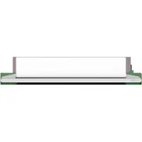 Keuco Edition 400 - Hoekplanchet met glaswisser, zilver/wit 11557170100