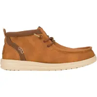 HeyDude Wally Mid GripR Klassieke Polyurethaan Herenschoenen Cognac/Tan