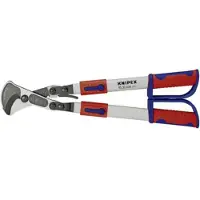 Knipex 95 32 038 Ratel-kabelschaar Geschikt voor (striptechniek) Aluminium- en koperkabel, een- en meerdraads 38 mm 280 mm²