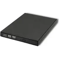 Qoltec 51858 External DVD-RW recorder |USB 2.0|Black