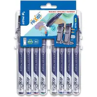 Pilot Pen Frixion uitwisbare fineliner set - 8 stuks in diverse kleuren