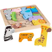 Fisher Price houten dierenpuzzel van Fisher-Price - educatief speelgoed.