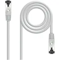 Nanocable Nanokabel, 10.20.2010, 10 meter, Cat8.1, S/FTP (S-STP), RJ-45, RJ-45, grijs