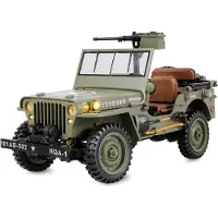 Amewi 22737 Jeep Willys MB Scale Crawler 4WD 1:14 RTR grün 14+
