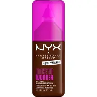 Nyx Professional Make Up Make 'EM Wonder Foundation - Zachte matte finish - Met huidverzorgende hyaluronzuur - Deep Walnut