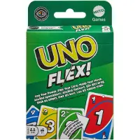 Uno Spel UNO Flex Card Game editie met Power Cards 2-8 spelers