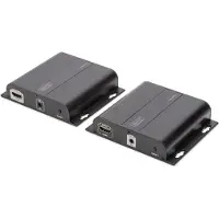 Digitus DS-55122 Extender (verlenging) HDMI, Infrarood Via netwerkkabel RJ45 120 m