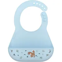 Mepal Forest Friends Slab Blauw blauw Kunststof Slabbetje