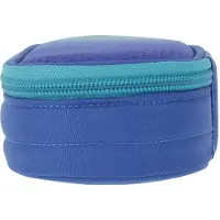 Herlitz etui 'Dip Dye blauw'