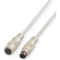 Roline PS/2 toetsenbord/muis kabel M/F, 10 m