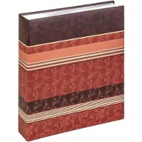 Walther design ME-359-R Pheline - Memo insteekalbum - Formaat 28 x 25 cm - Witte pagina's - 200 foto's 13x18 cm - Rood