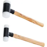 Bgs 1859 Schonhammer-set met hickory handvat, 2-delig.