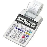 Sharp EL 1750 V Bureaurekenmachine met printer Wit Aantal displayposities: 12 werkt op batterijen, werkt op het lichtnet (optioneel) (b x h x d) 230 x 52 x 230