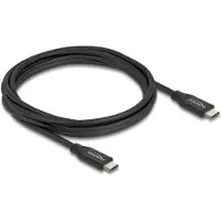 DeLOCK coaxiale USB-kabel, 20 Gbps, USB PD 3.0, 60 W, 3 meter