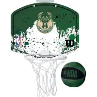Wilson NBA Team Mini Hoop Milwaukee Bucks | Milwaukee Bucks / One Size