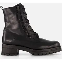 Gabor Rollingsoft Veterboots zwart Leer Maat 36