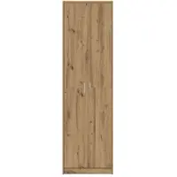 vidaXL Kledingkast Artisan Eiken 55 x 25 x 189 cm Bewerkt hout