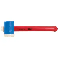 Ks Tools Kunststof hamer met isolatie, kop Ø 55 mm 117.1131