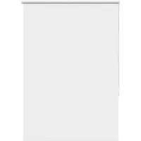 vidaXL Verduisteringsgordijn, wit, 105x130 cm, stofbreedte 100,7 cm, polyester