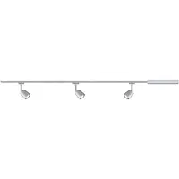 Paulmann URail Railspot Cover Startersset GU10 max. 3x10W dimbaar 230V Chroom mat, Chroom