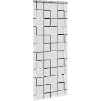 vidaXL Doucherolgordijn met cassette 110x240 cm stofbreedte 106 cm