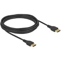 DeLOCK premium DisplayPort kabel met smalle connectoren - versie 1.2 - (4K 60Hz) - 5 meter