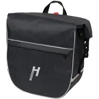 Haberland bagagedrager tas "eMotion", zwart