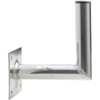 Schwaiger WAH25A001 Wandbeugel voor satellietschotel Afstand tot de wand: 25 cm Geschikt voor schotelgrootte: Ø 60 - 90 cm Zilver