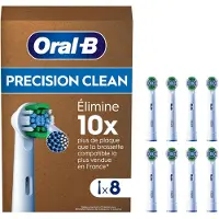 Oral-B Pro Precision Clean Opzetborstels - 8 Stuks