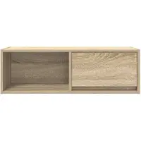 vidaXL Tv-meubels 2 st 80x31x25,5 cm bewerkt hout sonoma eikenkleurig