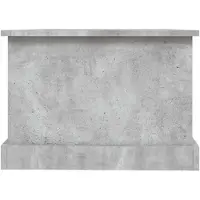 vidaXL Salontafel 90x50x35 cm bewerkt hout betongrijs
