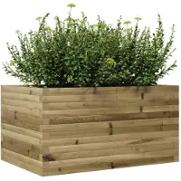 vidaXL Plantenbak 90x60x45,5 cm geïmpregneerd grenenhout