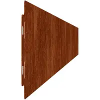 vidaXL Grasziering, 50 stuks, 10 x 103 cm, weerbestendig staal, roestkleur