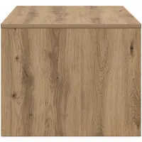 vidaXL Salontafel Artisan-Eik, 80 x 50 x 40 cm, houtvezel
