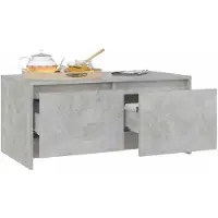vidaXL Salontafel, betonkleur, 90x50x41,5 cm, houtvezel