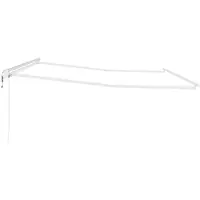 vidaXL Luifel Frame 4x3 m Automatische Terugrol Aluminium