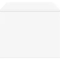 vidaXL Salontafel, wit, 80 x 50 x 40 cm, houtvezel