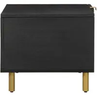 vidaXL Salontafel zwart, 80x50x40 cm, houtvezel