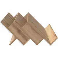 vidaXL Tijdschriftenrek Artisan Eiken 90 x 53 x 28,5 cm Bewerkt hout