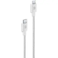 Cellularline USBDATABRCTOL15W Lightning-kabel 2,5 m Wit
