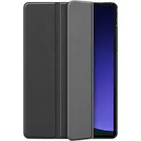 Cazy tablet Hoes geschikt voor Samsung Galaxy Tab S9 / S9 FE / S10 FE / S10 Lite - TriFold Bookcase - Zwart